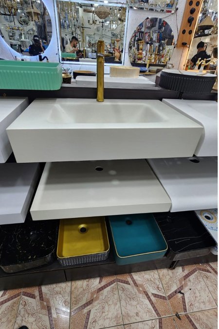 حوض مغسلة مستطيل برجمون